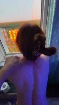 There's a Rainbow in the Sky, and I'm Enjoying Sex with My Red-haired Wife