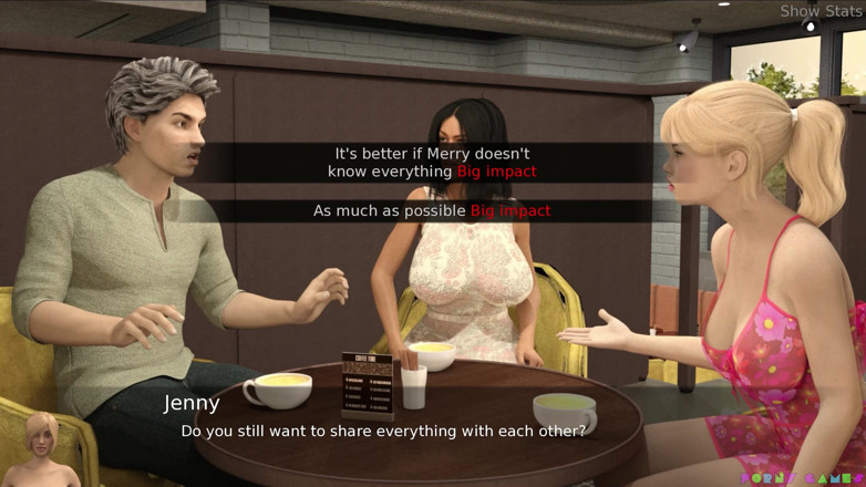 Porny Games: Project hot wife - Coffee shop exibitionism (90)