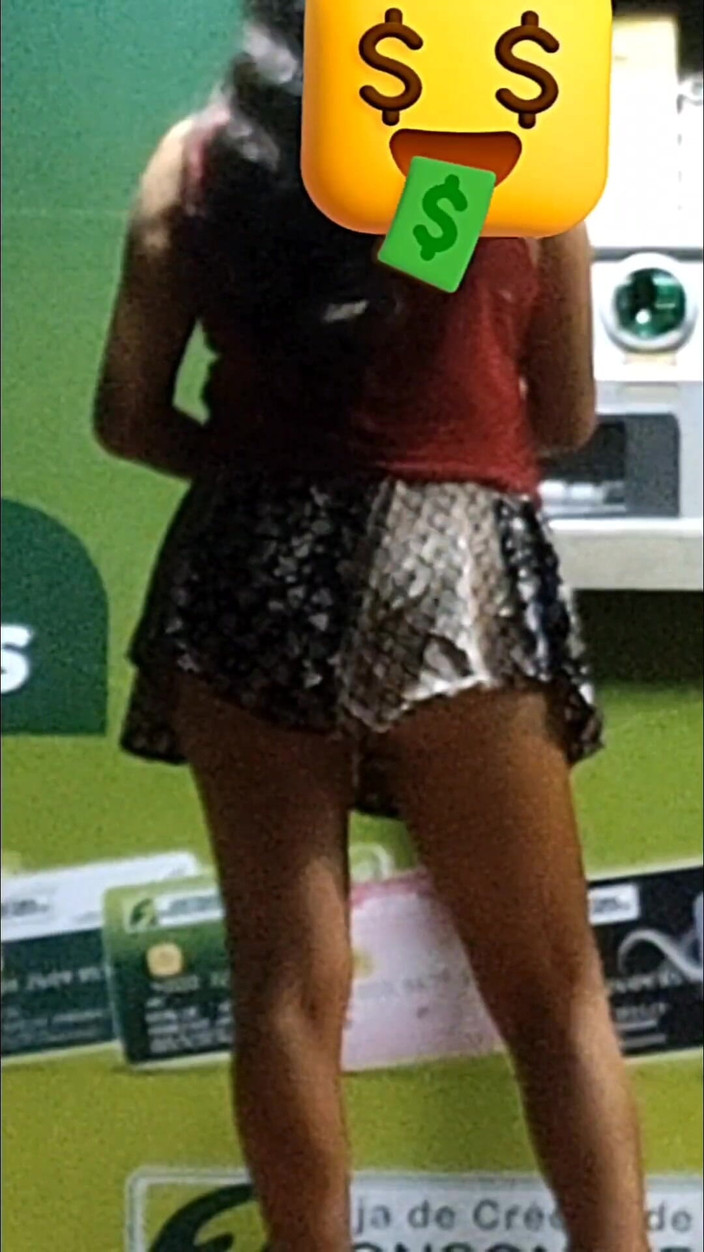 En la calle: Minikjol på gatan