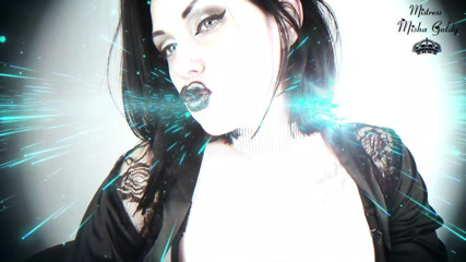 Goddess Misha Goldy: Black lipsmerize with JOI