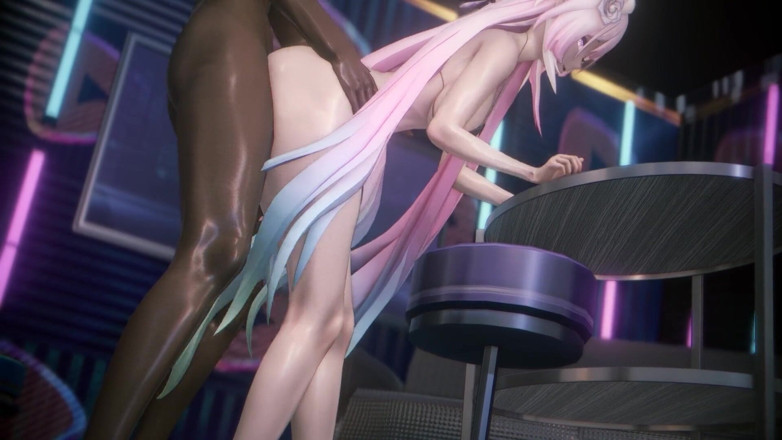 NSFWOtaku: Wuthering Waves - Glory Hole Girls (Remielle, Aemeath a Cyrene) - 3D Hentai Animace