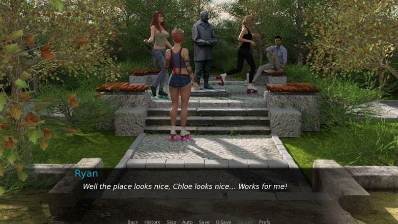 3D Cartoon Porn: Lancaster Boarding House 10 - Ryan Fucks Chloe in the Park Until...