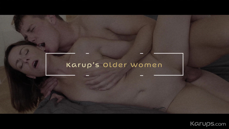 Karups Older Women: Smoking Hot Blonde Stepmom Gets A Creampie In Her Super...