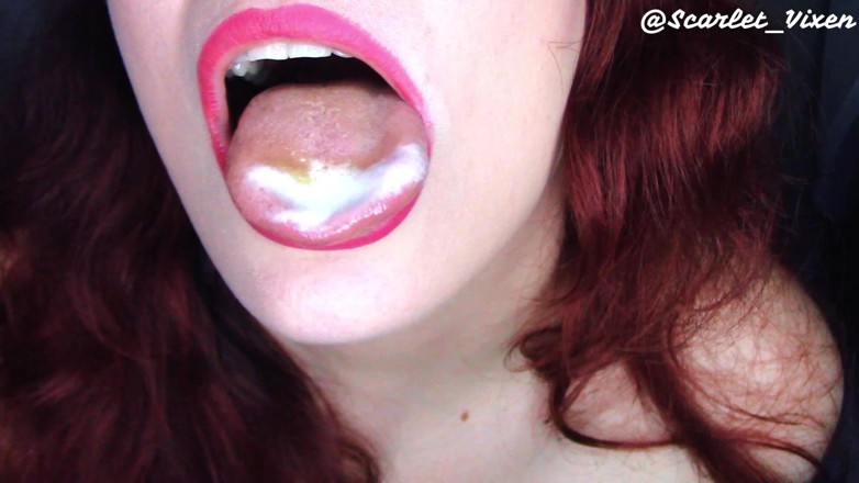 Scarlet Vixen: Chảy tràn tinh dịch popsicle bú