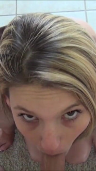 Blowjob From the Babysitter!