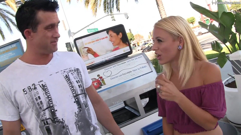 Babe Stare: All gased up: Two people fuck each other's brains out