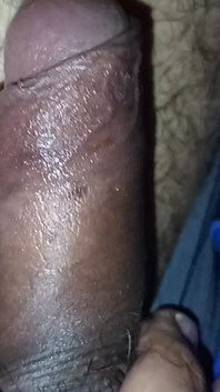 Taking My Cock Out of My Shorts and Playing with His Foreskin and Precum