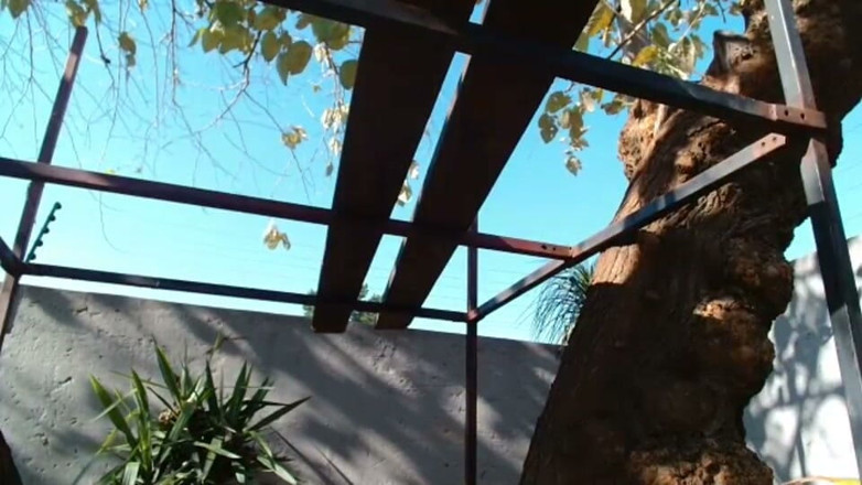 Juicy World: Ebony Outdoor Masturbation