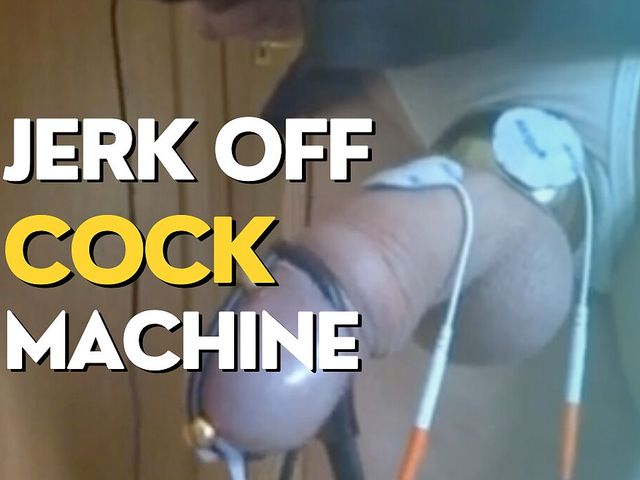 Jerk off Cock Milking Machine (Me and myself on paradise)