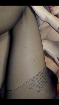 Nylon Pussy Teasing Show!