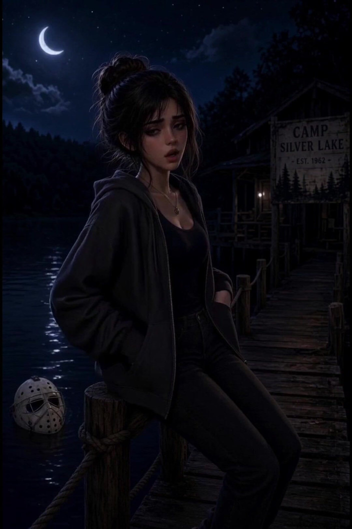 Wertstofsamler: 3D Anime Woman, Summer Vacation at the Lake House Halloween
