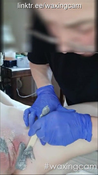 #98 Peeping on Waxing of Girl and Male