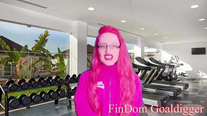 FinDom Goaldigger: Piękna przemiana dziwki studenckiej