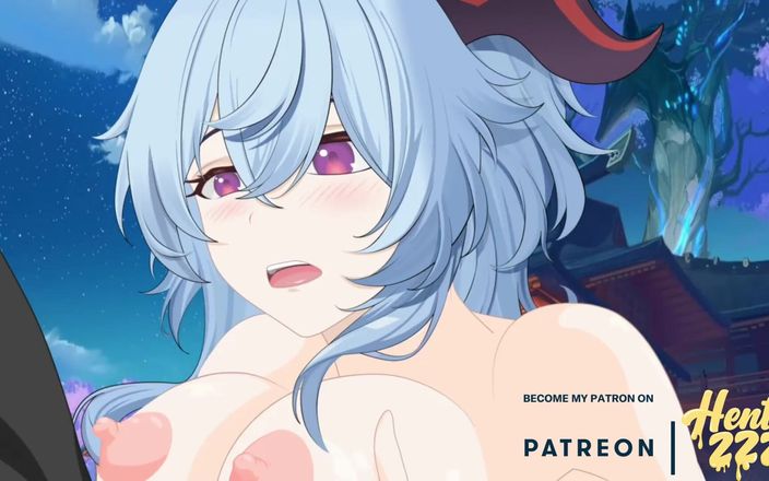 Hentai ZZZ: Ganyu gibt einem hilichurl einen tittenfick und genshin impact porno