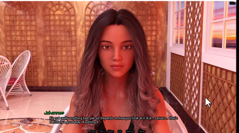 Johannes Gaming: Radiant 6, waiter shows me her boobs