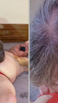 Gylf Carmen Angel's Lady i röd sensuell avsugning