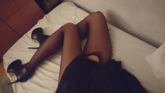 MicziCD: Masturbace před spaním, Výstřik do mých punčocháčů