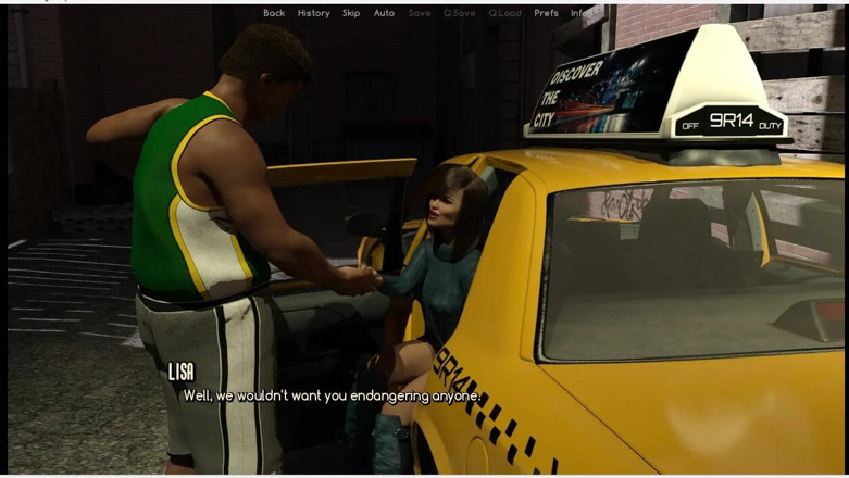 XXX Games Bunk: A Life Worth Living - Gameplay - Roleplay - Taxi Driver Fucks MILF