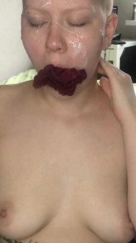 Cover Face with Thick Cum-load