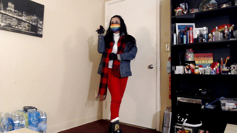 Abby Anna: Kar donmuş kuru buruşuk tabanlar