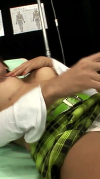 The doctor and shemale Luana enjoy together