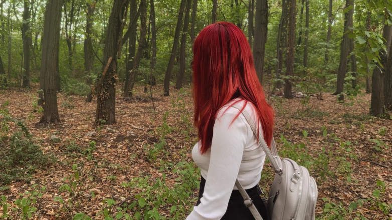Toma Mur: Step Mom Shares Tent with Step Son in Forest-hot Handjob...