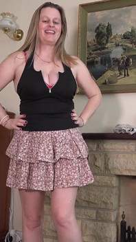 Auntjudys - Housecleaning with 47yo Busty British MILF Marie