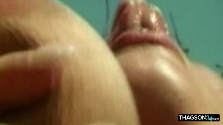 THAGSON 18+: Mature Blonde Babe Stretched Wide in Outdoor Anal Action