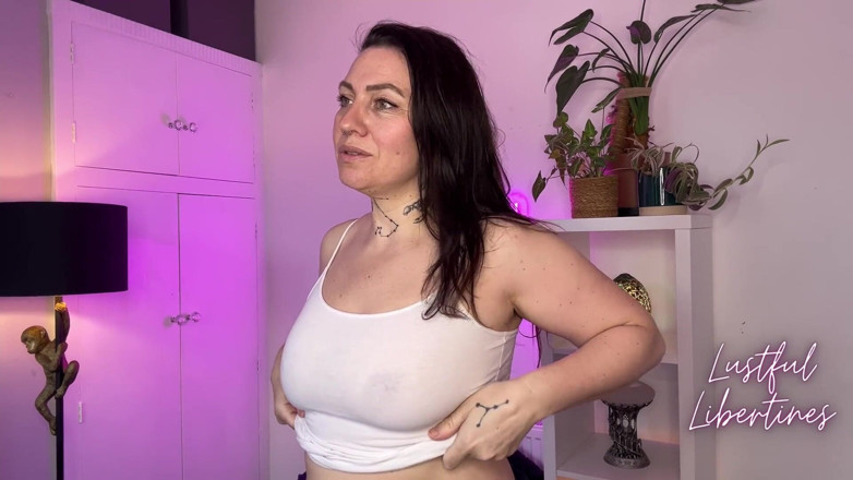 Lustful Libertines: Surprise Creampie for Cheating Whore Stepmom