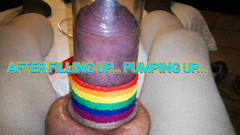 Monster_Meat_: Stříkání na ptáka po 1liter plnění glukózy