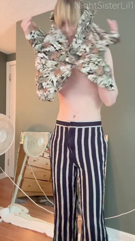 Behind the Scenes Strip Tease with Nightsisterlil1