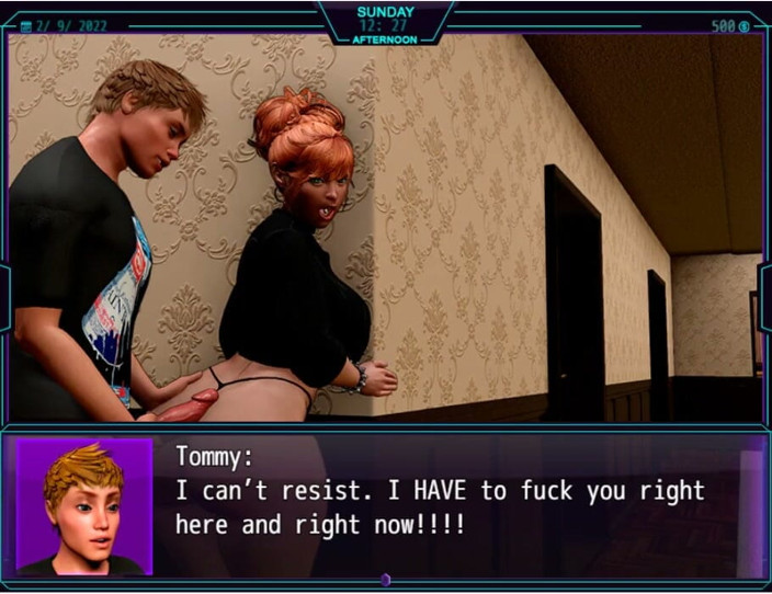 XXX Games Bunk: 私のNewlifeリニューアル - ゲームプレイ - ロールプレイ - ティーンのスリーサムとホテルの廊下でのセックス