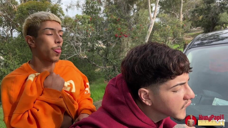 Hung Papi: Velký čůrák chovný Twink Hung Papi Nálož mrdky Hungpapi