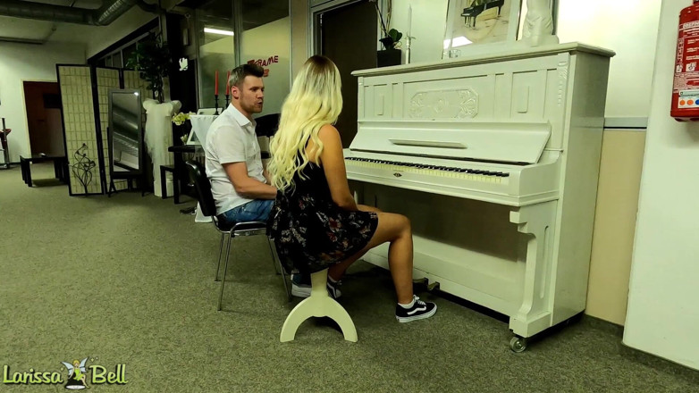 German Fuck Girls: Perverted Piano Lesson! Piano Teacher Fucks Hard!