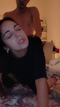 Nymphomaniac Woman Travels to Prague to Get Fucked in Doggy Style