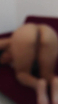 Sucking My Cuckold in the Living Room and Riding Him in Femdom Amazon Position