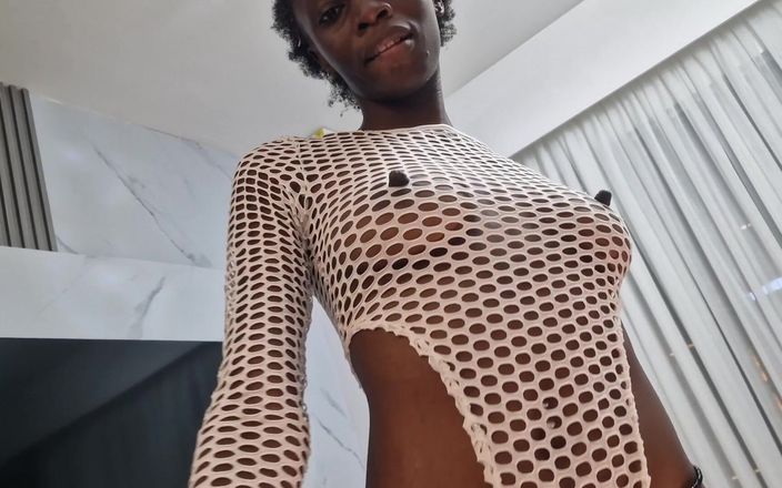 Missblackreey: Der heißeste ritt eines schwarzen mädchens auf einem weißen schwanz