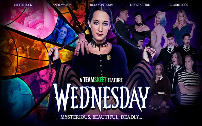Team Skeet: Wednesday Porn Parody - No One Is Truly Innocent
