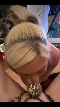 Chastity Blowjob X