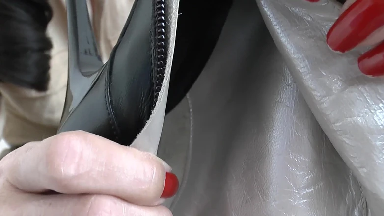 Lady Victoria Valente: Stable Boy Training Strict Leather Boot Scent Inhalation and Subservience,...