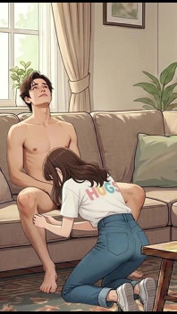 Pieprzyłem przyrodnią siostrę mojej dziewczyny (19), gdy oglądała anime hentai