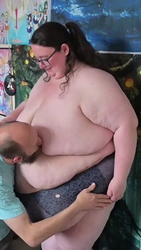 Strippen en strelen ssbbw