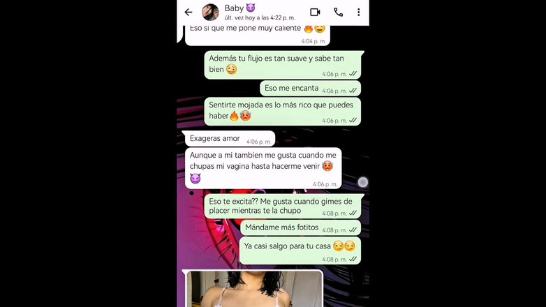 Natasha Caseros: Heet Whatsapp-gesprek met mijn vriendin eindigt in een happy end -...