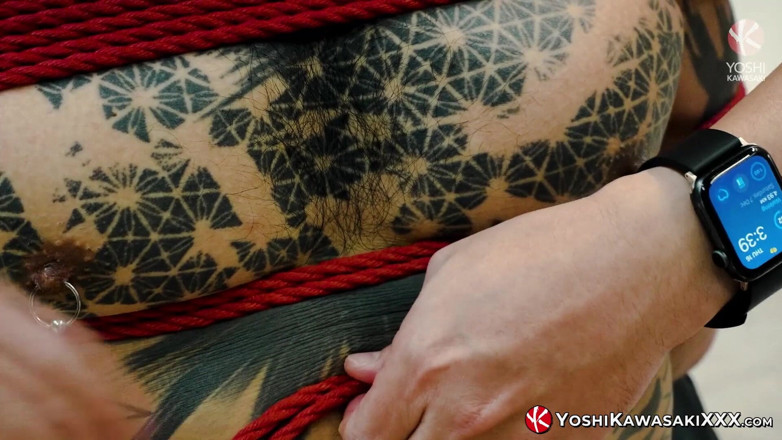 Yoshi Kawasaki XXX: Yoshikawasakixxx - Bound Yoshi Kawasaki Enjoys Extreme Shibari Session