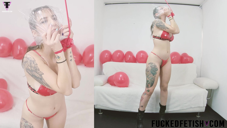 Fucked fetish: Valentýnský dech hrátky s velkými prsy