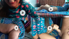 bibiji15: 我独自抚摸我的阴户，我抓住了它并释放了它