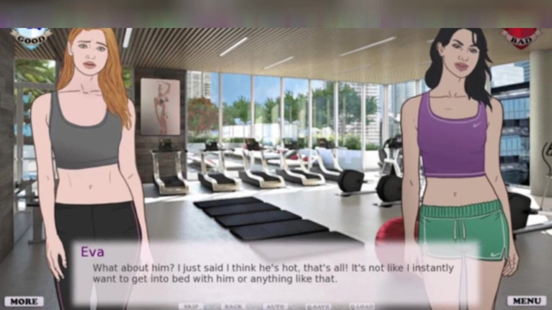 3DXXXTEEN2 Cartoon: Samiec alfa w fitness alfa. Seks z kreskówkami 3D porno