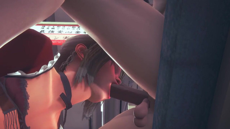 Yaoitube: フェムボーイヤオイ - サブウェイでのノブフェラチオ