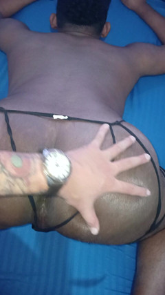 Exotic Black Biscuit Gets Fucked in Black Lingerie