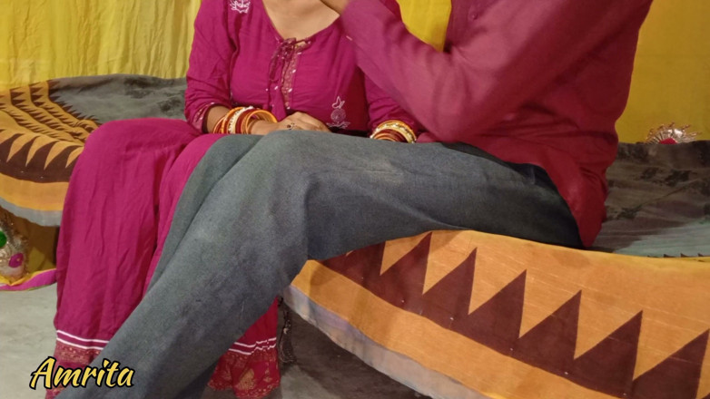 Amrita32: Hot Indian Desi Step Brother in Law and Sister in...